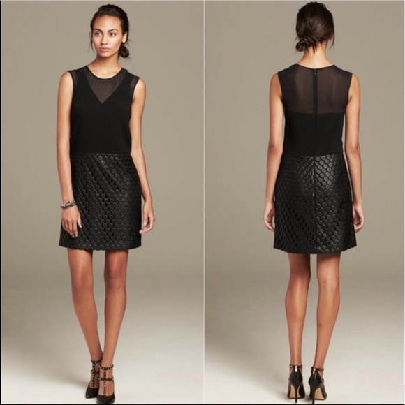 Banana Republic Dresses & Skirts - Banana Republic Black Coated Lace Cocktail Dress